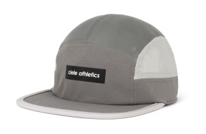 Czapka Ciele GOCap-Field-IconicBar-Shadow-AiryGrey szara