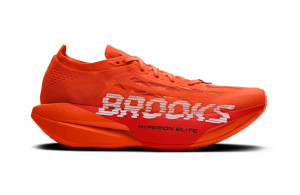 Buty Brooks Hyperion Elite 6 pomarańczowo-czerwone męskie AW26