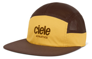 Czapka Ciele GOCap-LongBrim-EQ-Athletics-Gold Oak brązowo-żółta