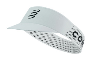 Daszek Compressport Pro Racing Visor biały