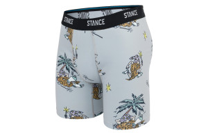 Bokserki do biegania z rozporkiem Stance Magic Boxer Brief szare