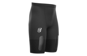 Krótkie legginsy Compressport Trail Running Under Control Short czarne męskie