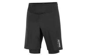 Spodenki Salomon Ultra 2in1 Short czarne męskie