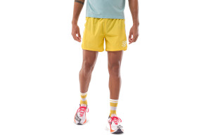 Spodenki Compressport Performance Short żółte męskie
