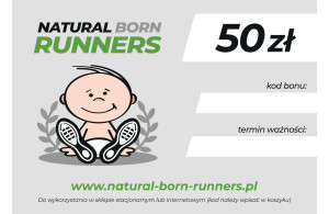 Bon / Voucher upominkowy Natural Born Runners 50 ZŁ