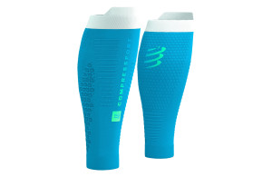 Opaski kompresyjne Compressport R2 3.0 błękitne