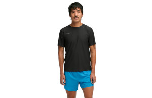 Koszulka Hoka Airolite Short Sleeve 2.0 czarna męska