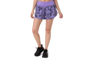 Spodenki Asics Road All Over Print 2-N-1 3.5in Short fioletowe