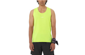 Koszulka Salomon Sense Aero Singlet GFX jaskrawa zieleń