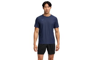 Koszulka Hoka Airolite Short Sleeve 2.0 granatowa męska