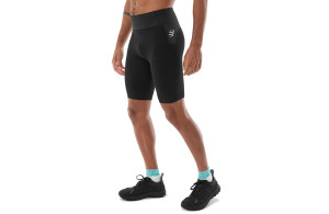 Krótkie legginsy Compressport Trail Running Under Control Short czarne męskie SS26