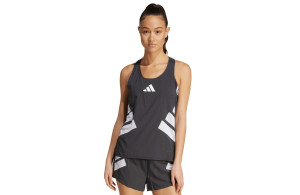 Koszulka Adidas Adizero Road To Records Singlet damska czarna
