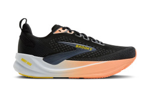 Buty Brooks Ghost Max 4 damskie czarno-pomarańczowe AW26