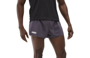 Spodenki Hoka Race Day Split short purpurowe męskie