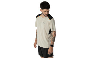 Koszulka Dynafit Sky Shirt beżowo-czarna męska