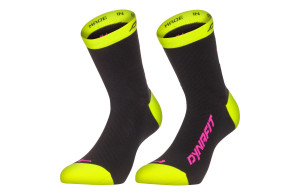 Skarpety Dynafit Trail Mid Socks czarno-żółte