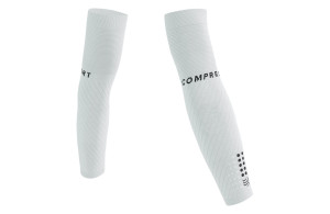Rękawki Compressport ArmForce Ultralight białe SS26