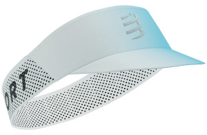 Daszek Compressport Pro Racing Visor biało-niebiesko-zielony