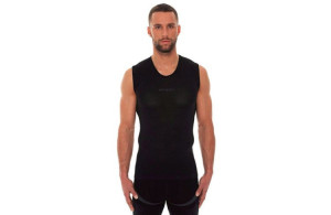 Koszulka Brubeck Base Layer SL10100 czarny męski