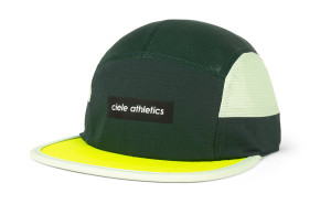 Czapka Ciele GOCap-Field-IconicBar-Spruce LightMoss ciemnozielona