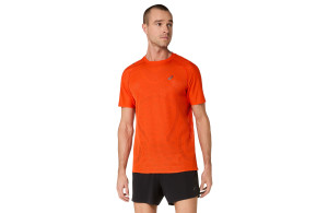 Koszulka Asics Metarun SS Top pomarańczowa męska