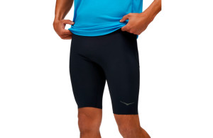 Krótkie legginsy Hoka Novafly Half Tight czarne męskie SS24