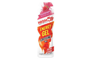 Żel High5 Energy Gel Caffeine 40g malina z kofeiną