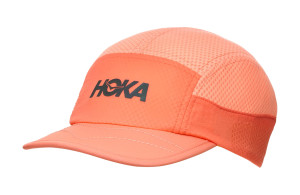 Czapka z daszkiem Hoka Trail Race Hat pomarańczowa