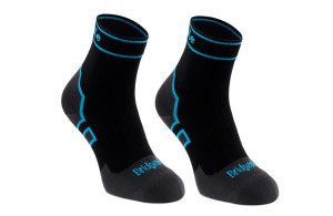 Skarpety wodoodporne Bridgedale StormSock Midweight Ankle czarno-niebieskie
