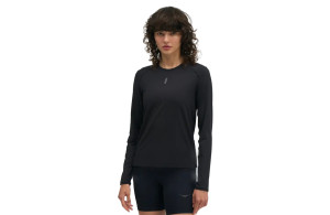Koszulka Hoka EveryRun Long Sleeve damska czarna