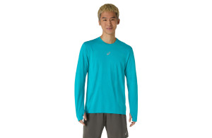 Koszulka Asics Road Seamless Ls Top niebieska męska