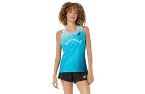Koszulka Asics MetaSpeed Singlet damska błekitna