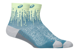Skarpety Asics Performance Run Sock Quarter niebiesko-zielone