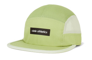 Czapka Ciele GOCap-Field-IconicBar-Tarragon-Fava zielono-kremowa