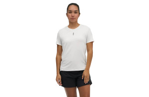 Koszulka Hoka EveryRun Short Sleeve damska biała