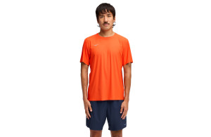 Koszulka Hoka Airolite Short Sleeve 2.0 pomarańczowa męska