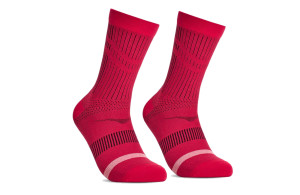 Skarpety Hoka Trail Run Crew Sock bordowe