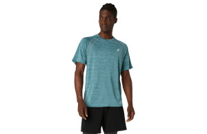 Koszulka Asics Road SS Top zielona męska