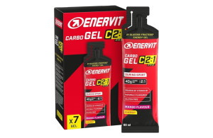 Zestaw żeli Enervit Carbo C2:1 PRO 7X60 ml mango