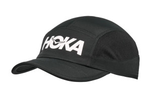 Czapka z daszkiem Hoka Run Hat czarna