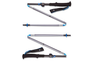 Kije Black Diamond Distance FLZ Poles czarno-szare