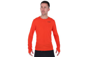 Koszulka Inov-8 Performance LS T-Shirt czerwona męska SS24
