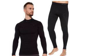 Zestaw bielizny termoaktywnej Brubeck Extreme Wool z wełny merino męski