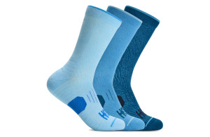 Skarpety Hoka Crew Run Sock 3-Pack niebieskie