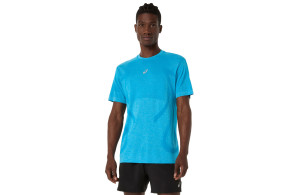 Koszulka Asics Road Seamless SS Top niebieska męska