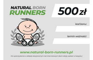 Bon / Voucher upominkowy Natural Born Runners 500 ZŁ