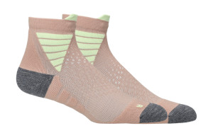 Skarpety Asics Fujitrail Run Sock Quarter różowo-limonkowe