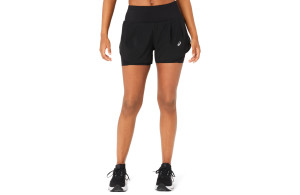 Spodenki Asics Road 2-n-1 3.5IN Short damskie czarne