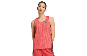 Koszulka Adidas Adizero Singlet damska pomarańczowa