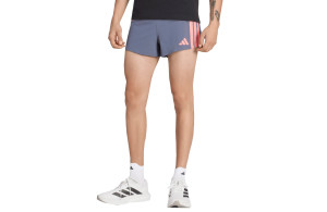 Spodenki Adidas Adizero Running Gel Pocket Shorts szare męskie